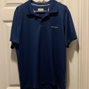 Columbia Men's Large Blue Polo